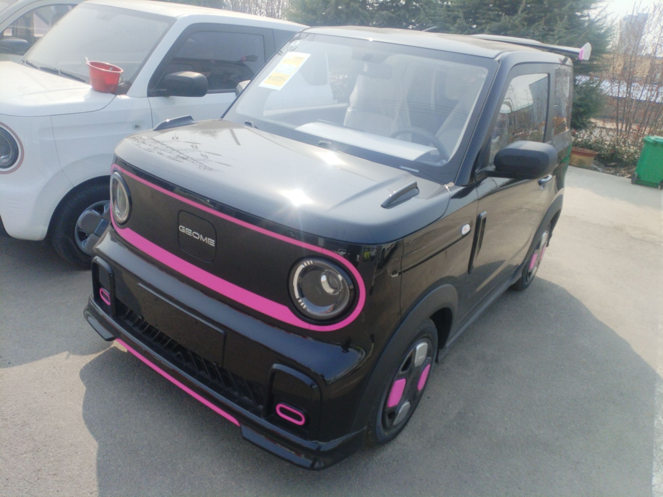 Parte inferior delantera