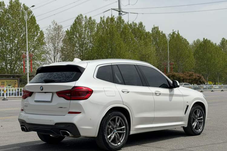 Used BMW X3 2021 xDrive25i M Sport Package Rear Right 45 Deg