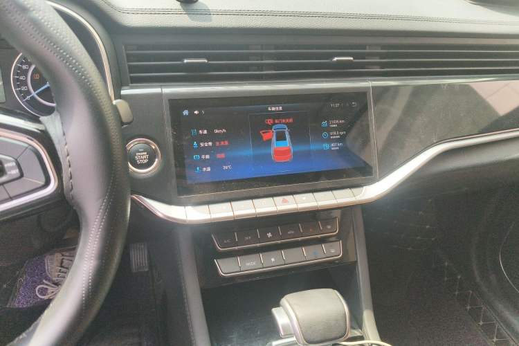 Used Sinotruk VGV U70 2020 1.5T Automatic Smart Enjoyment Elite Version 7 Seats Audio And AC Panel