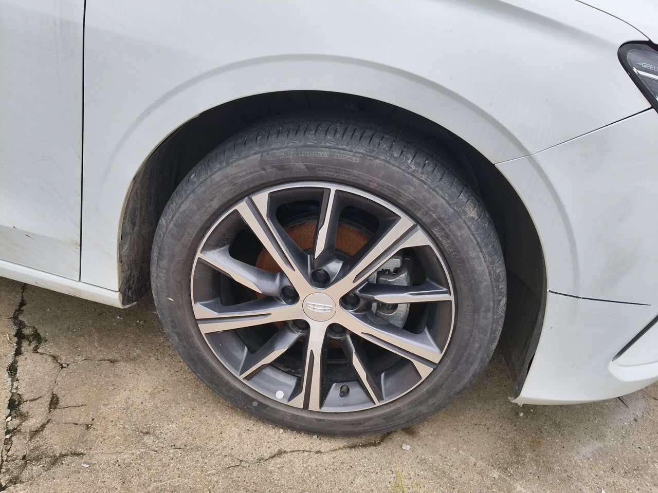 Geely Auto Emgrand 2022 4th Generation 1.5L CVT Flagship Model — снимка 8