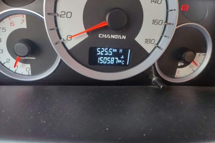 Used CHANGAN Benni mini 2010 1.0L Manual Deluxe Edition Odometer Close Up