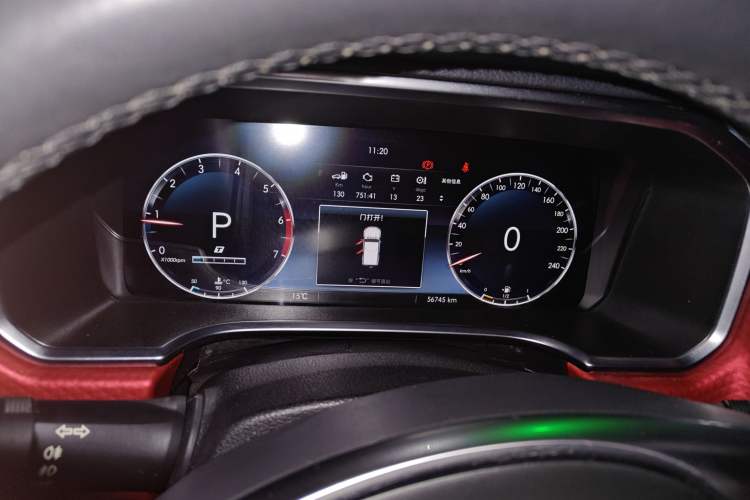 Used BAIC Off-Road BJ40 2018 PLUS 2.3T Automatic Four-Wheel Drive Flagship Version China V Emission Standard Instrument Cluster