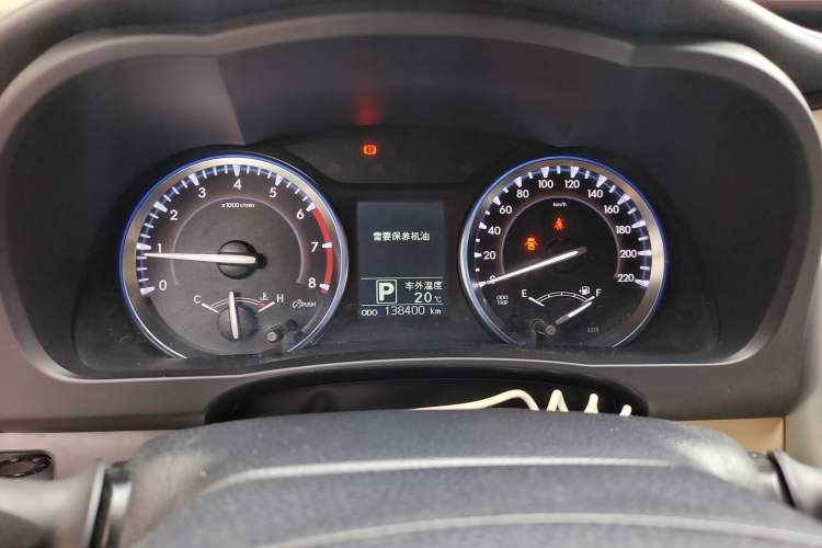 Used Toyota Highlander 2015 2.0T Four-Wheel Drive Elite Edition 7-Seater Instrument Cluster