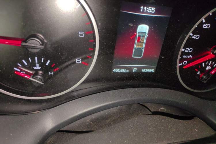 Used Great Wall Poer 2021 2.0T Commercial Version Automatic Diesel Two-Wheel Drive Elite Trim with Long Bed – GW4D20M Odometer Close Up