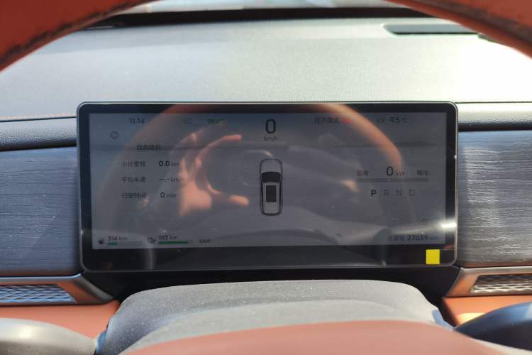 Used JETOUR Shanhai L7 Plus 2025 Model 121km Luxury 7-seater Instrument Cluster