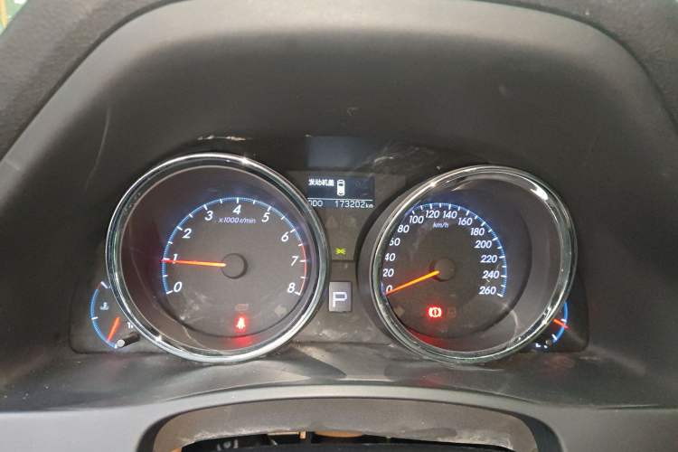 Used Toyota Reiz 2012 2.5V Fengdu Elite Stylish Edition Odometer Close Up