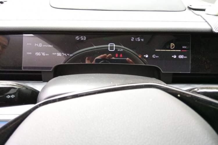 Used NETA S 2022 Extended-Range Version 1160 km Rear-Drive Big Edition Instrument Cluster