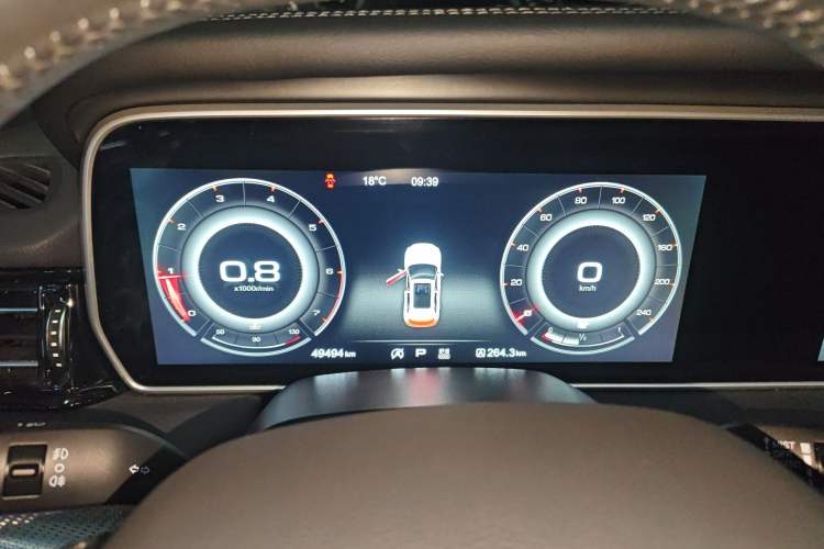Used Hongqi HS5 2019 2.0T Smart Connect Flagship Edition Instrument Cluster