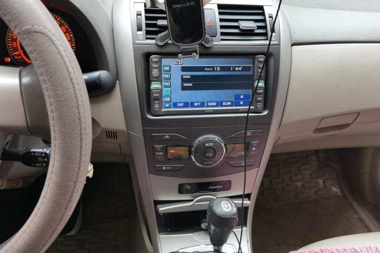Used Toyota Corolla 2009 1.8L Automatic GLX-i Special Commemorative Edition Audio And AC Panel