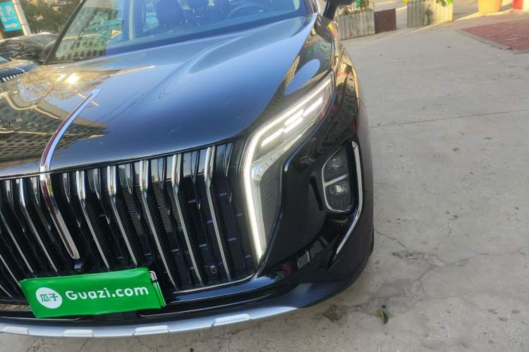Used Hongqi HS7 PHEV 2024 2.0T PHEV Four-Wheel Drive Flagship Edition 6 Seats Left Front Headlight