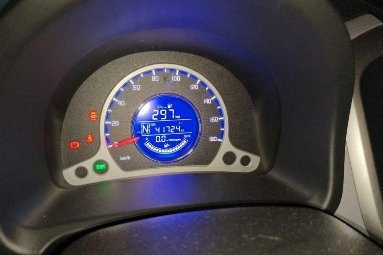 Used CHANGAN Benni E-Star 2021 National Edition Xin Yue Version (Fast-Charging Edition) Lithium Iron Phosphate (31.95 kWh) Odometer Close Up