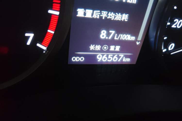 Used Lexus NX 2016 200 All-Wheel Drive FENGSHANG Version Odometer Close Up