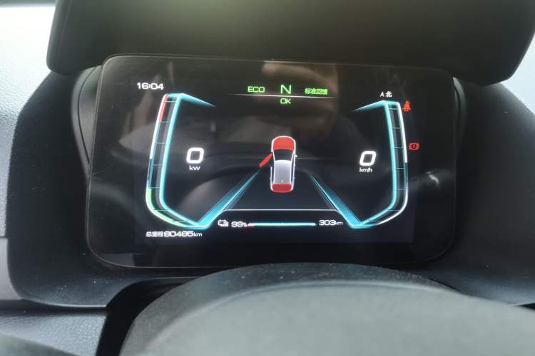 Used BYD e2 2020 Upgraded Model Standard Range Version Standard Configuration Instrument Cluster