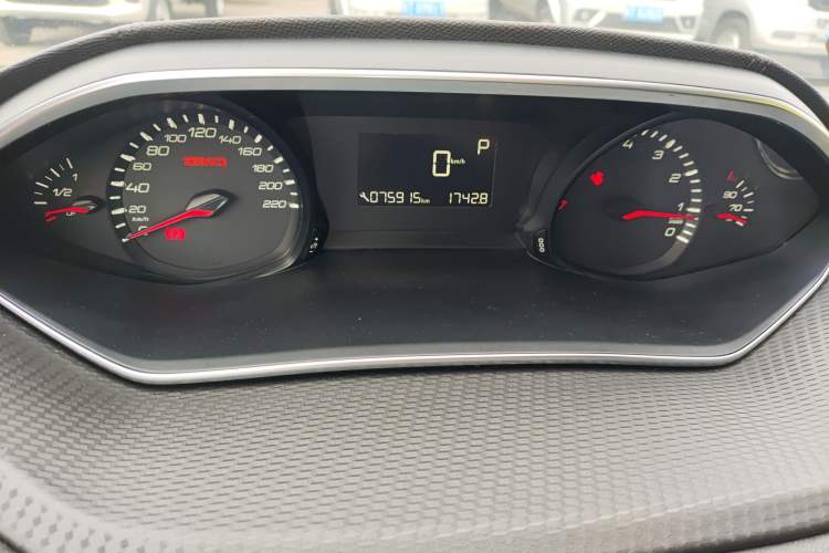 Used Peugeot 308 2019 1.6L Automatic Luxury Version China V Standard Instrument Cluster