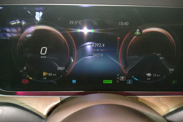 Used Mercedes-Benz E-Class New Energy 2022 Facelift E 350 e L Plug-in Hybrid Sedan Instrument Cluster