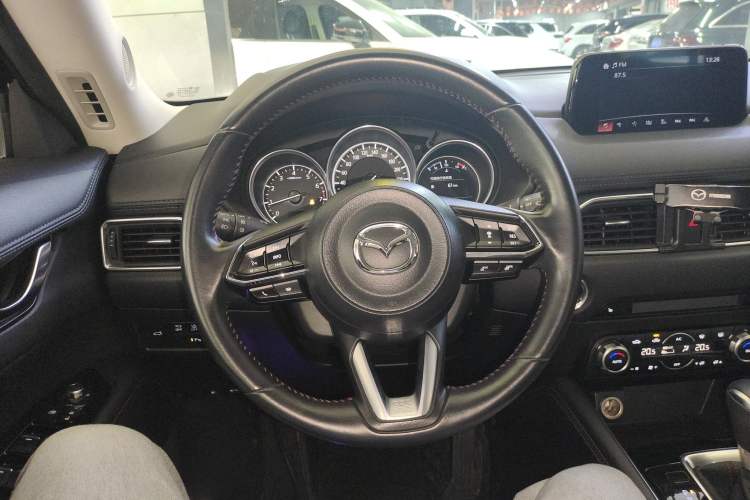 Used Mazda CX-5 2021 2.5L Automatic Two-Wheel Drive Black Knight Steering Wheel