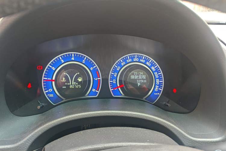 Used BYD L3 2015 Energy-Efficient Model 1.5L Automatic Comfort Edition Instrument Cluster