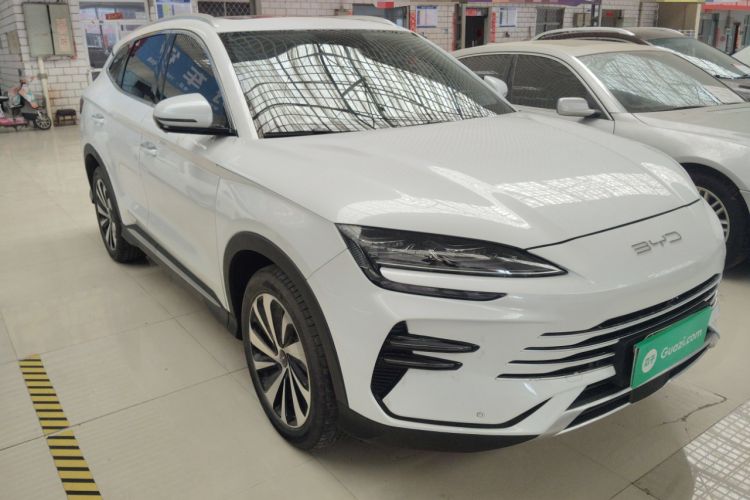 Used BYD Song PLUS New Energy 2024 HONOR Edition DM-i 110km Flagship Model Front Right 45 Deg