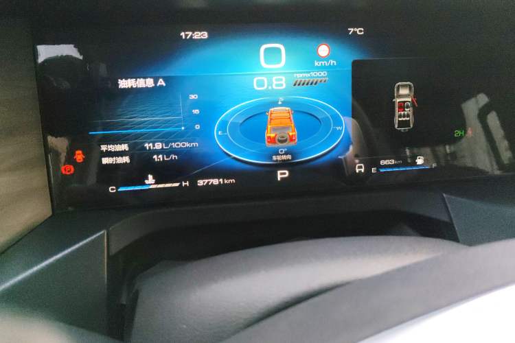 Used Tank 300 2021 Off-Road Edition 2.0T Conqueror Instrument Cluster