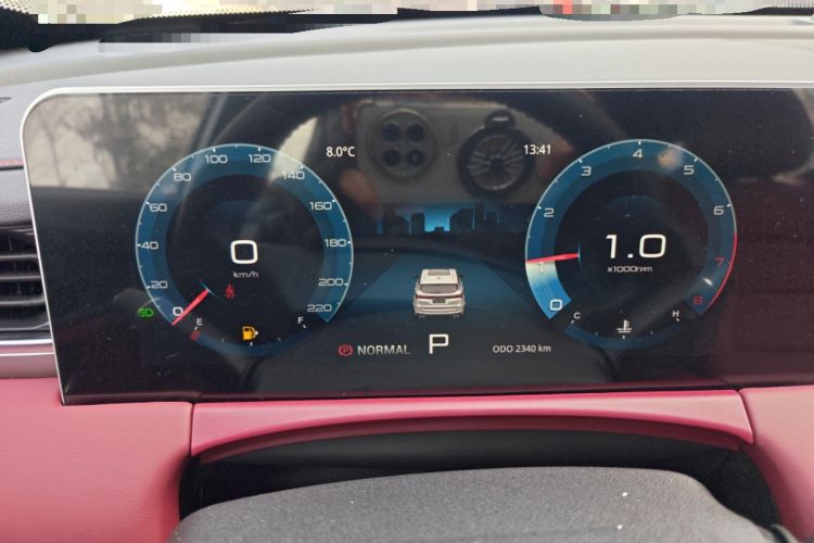 Used JETOUR X70 PLUS 2025 1.5T CVT Flagship PRO 5-Seater Instrument Cluster