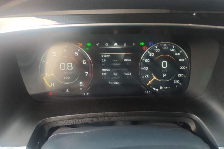 Used GAC Trumpchi M8 2021 Master Series 390T Prestige Edition Instrument Cluster