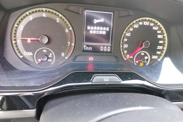 Used Volkswagen Bora 2020 280TSI DSG Elite Edition Odometer Close Up