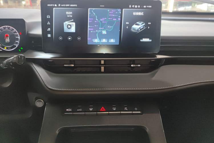 Used Haval H6 2021 3rd Generation 1.5T Automatic Two-Wheel Drive Supreme+ Audio And AC Panel