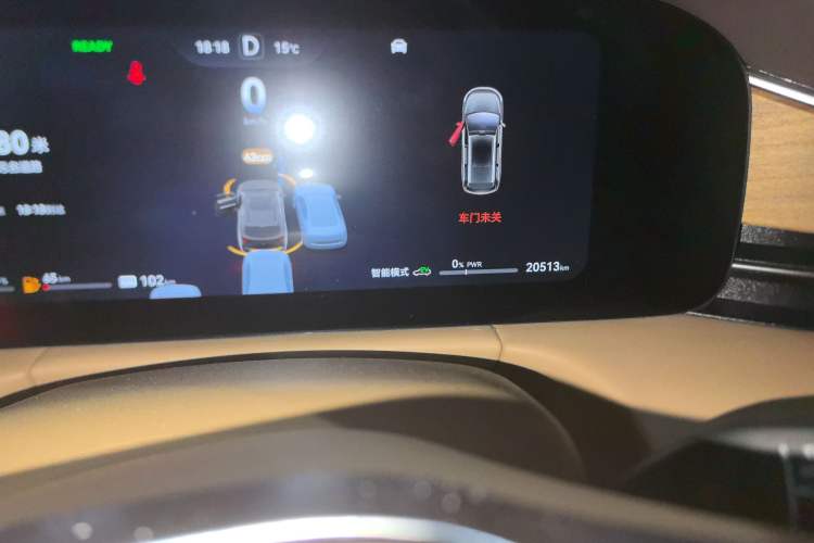 Used Hima AITO M7 2024 1.5T Intelligent Drive Rear-Drive Ultra Version 5 Seats Odometer Close Up