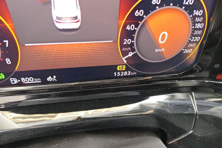 Used Volkswagen Talagon 2023 Facelift 380TSI All-Wheel-Drive Luxury Jiajing Pro 6-Seater Odometer Close Up