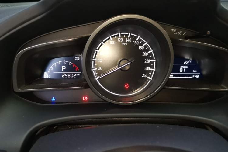 Used Mazda CX-4 2021 2.0L Automatic Two-Wheel Drive Blue Sky Exploration Edition Instrument Cluster