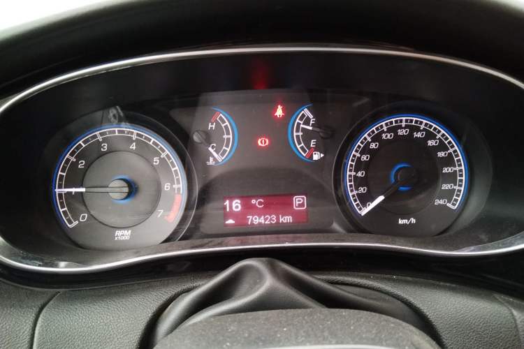 Used Fiat Viaggio 2012 1.4T Automatic Enjoyment Edition Instrument Cluster