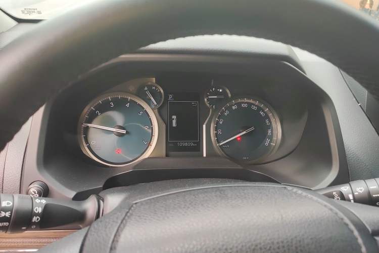 Used Toyota Prado 2018 3.5L Automatic TX-L with Rear-Mounted Spare Tire Instrument Cluster