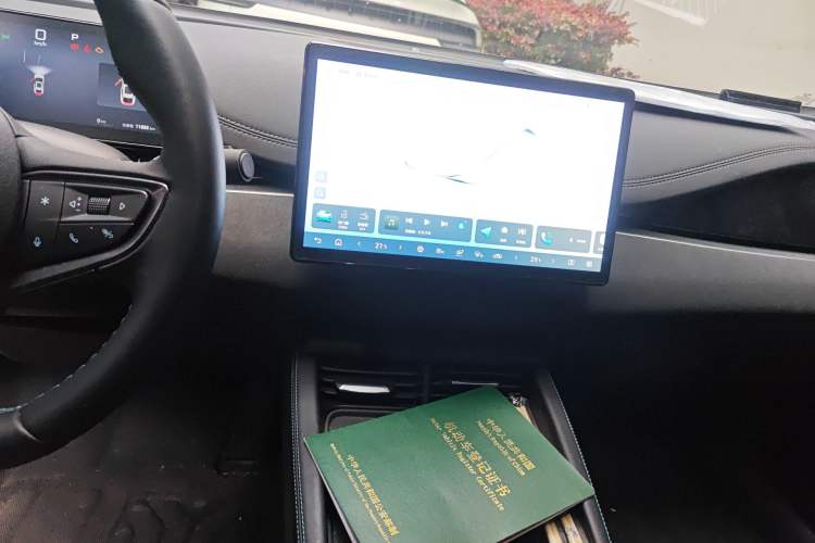 Used BYD Seal 06 New Energy 2025 DM-i Smart Drive 120KM Prestige Model Audio And AC Panel