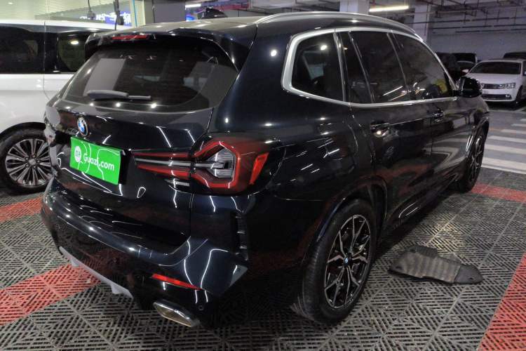 Used BMW X3 2022 xDrive25i M Sport Package Rear Right 45 Deg