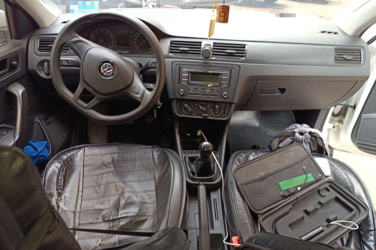 Used Volkswagen Santana 2018 1.5L Manual Fashion Edition Center Console