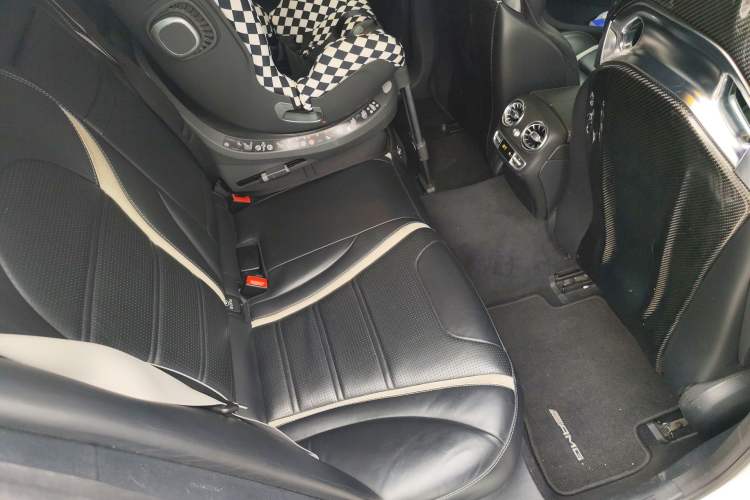 Used Mercedes-Benz C-Class AMG 2015 AMG C 63 S Left Rear Seat