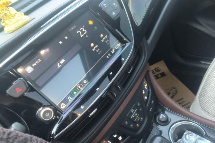 Used Buick Envision 2020 20T Two-Wheel Drive Luxury Model Audio And AC Panel