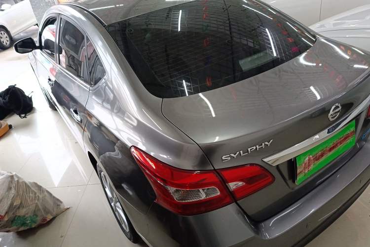 Used Nissan Sylphy 2019 1.6XV CVT Smart Connect Luxury Edition China VI Standard Rear Left 45 Deg