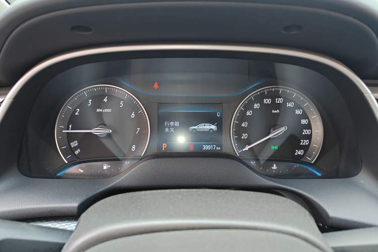 Used Buick GT 2019 18T Automatic Connected Elite Model China V Standard Instrument Cluster