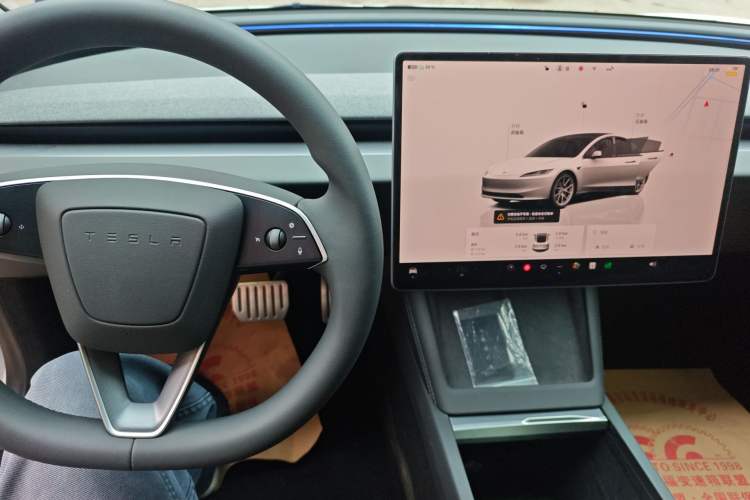 Used Tesla Model 3 2025 Model Revised Long-Range All-Wheel-Drive Version Instrument Cluster