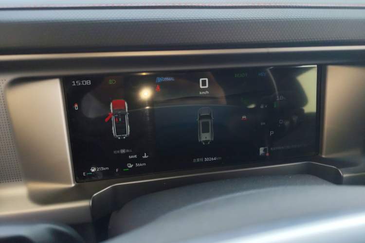 Used JETOUR Shanhai Traveler C-DM 2024 C-DM 208KM Mountain & Wilderness Edition Instrument Cluster