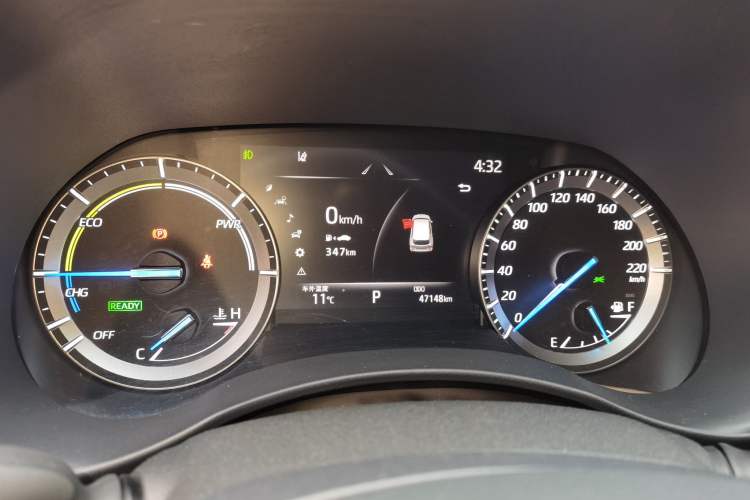 Used Toyota Highlander 2022 Dual-Engine 2.5L Four-Wheel Drive Prestige Version 7 Seats Instrument Cluster