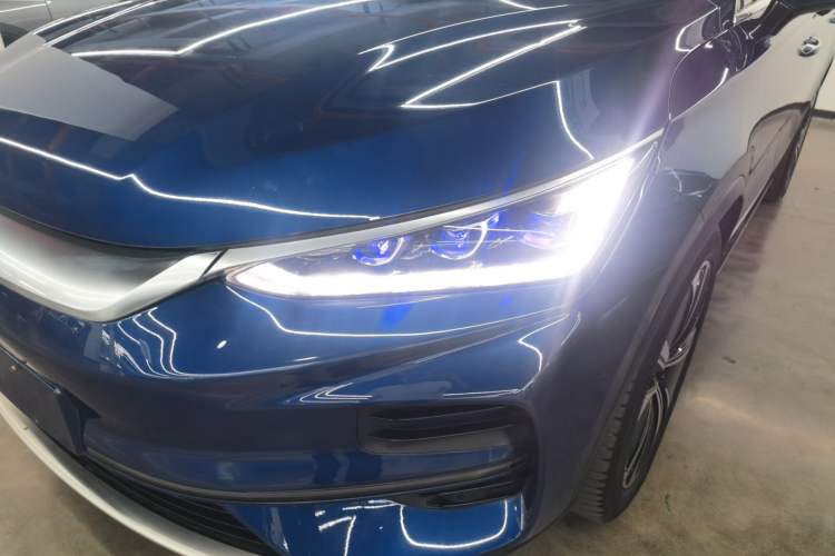 Used BYD Tang New Energy 2022 EV 635 km All-Wheel-Drive Flagship Model Left Front Headlight