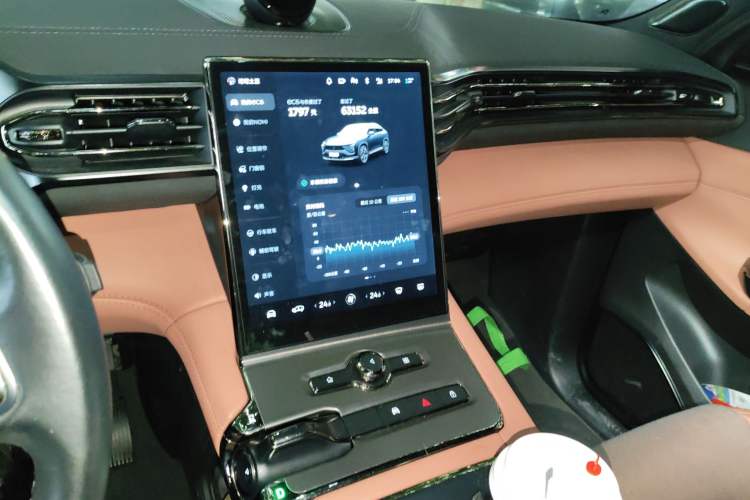 Used Nio EC6 2020 440 km Performance Version Audio And AC Panel