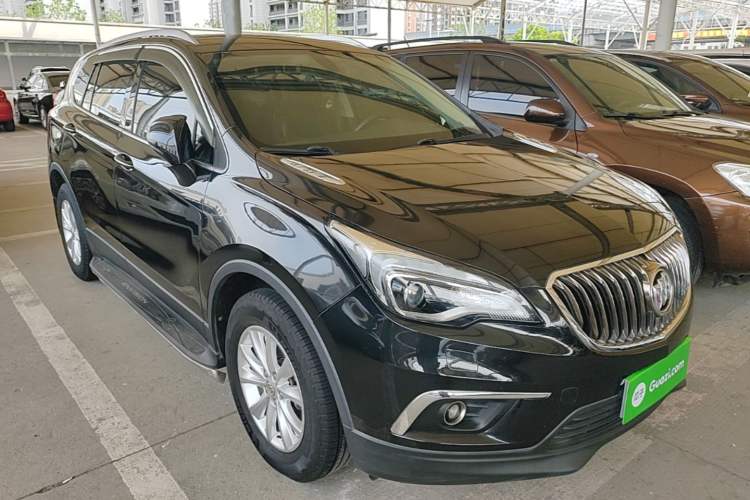 Used Buick Envision 2014 28T Four-Wheel Drive Elite Model Front Right 45 Deg