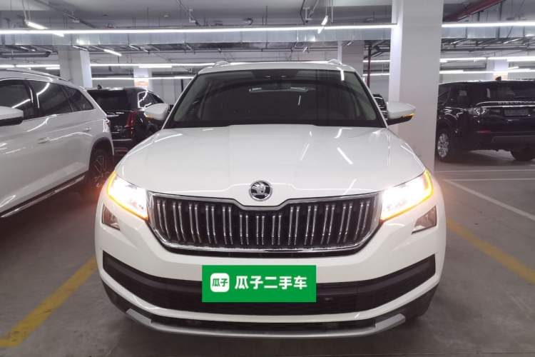 Used Skoda Kodiaq 2019 Facelifted TSI330 5-Seater Two-Wheel-Drive Luxury Enjoyment Edition China VI Standard Front