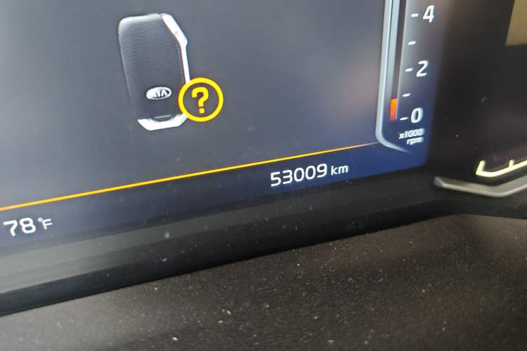 Used Kia K3 2019 1.5L CVT Smart Connectivity Version Odometer Close Up