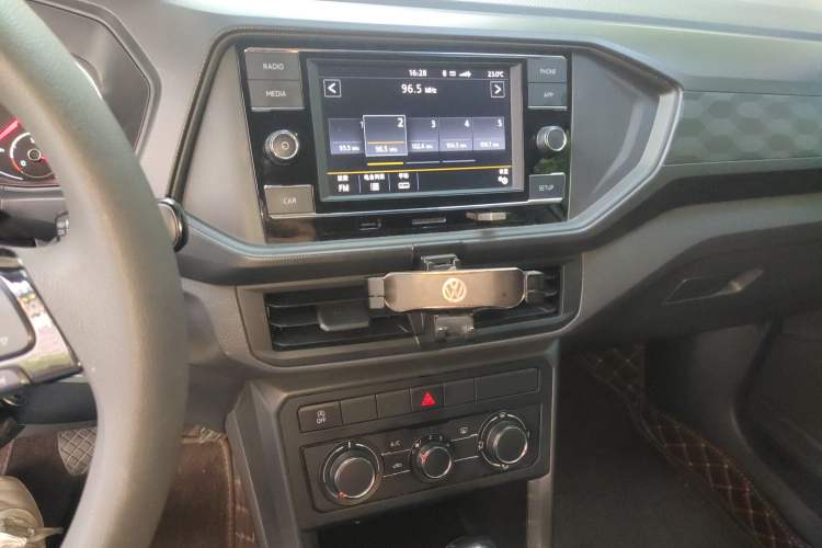 Used Volkswagen T-Cross 2019 1.5L Automatic Fashion Edition Audio And AC Panel