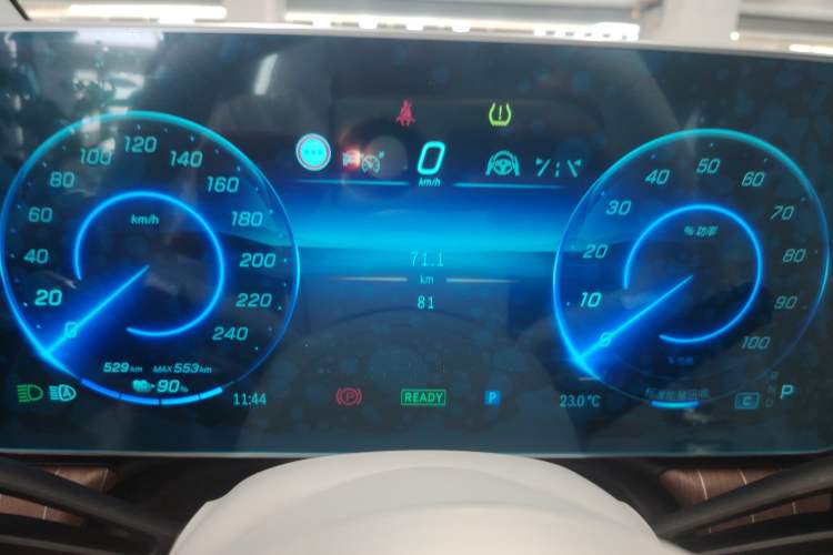 Used Mercedes-Benz EQE SUV 2024 500 4MATIC Luxury Edition Instrument Cluster