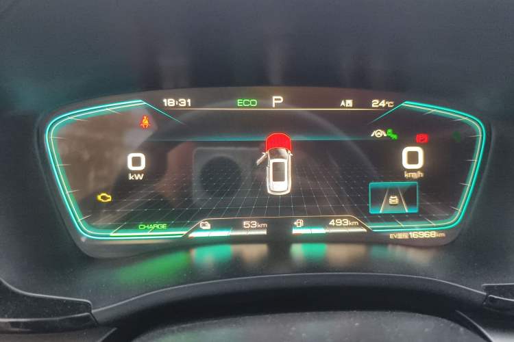 Used BYD Song PLUS New Energy 2021 DM-i 110KM Flagship PLUS Instrument Cluster